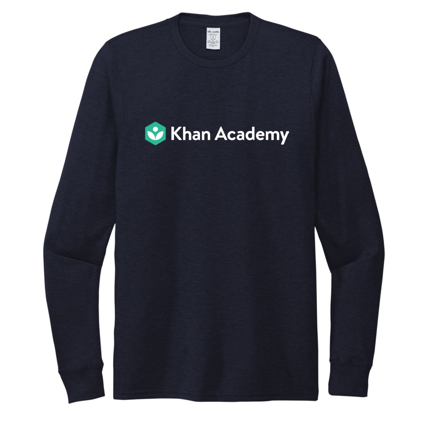 Khan Academy Full Front Long Sleeve Shirt