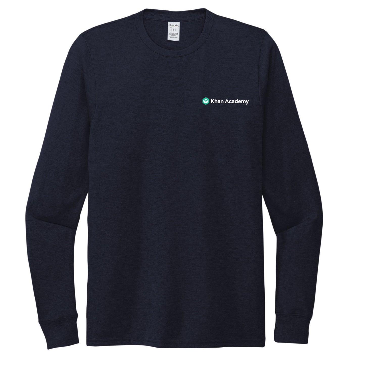 Khan Academy Left Chest Long Sleeve Shirt