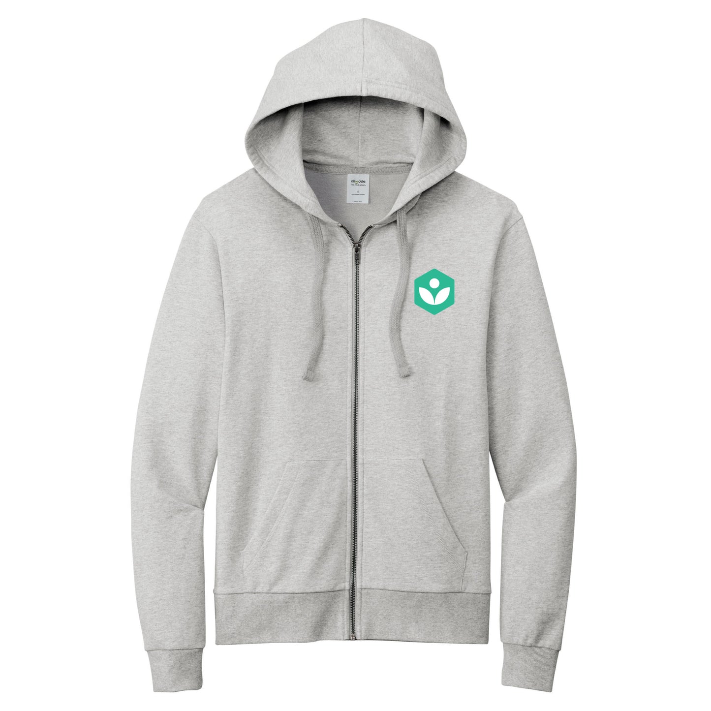 Khan Academy Organic Cotton French Terry Zip Hoodie