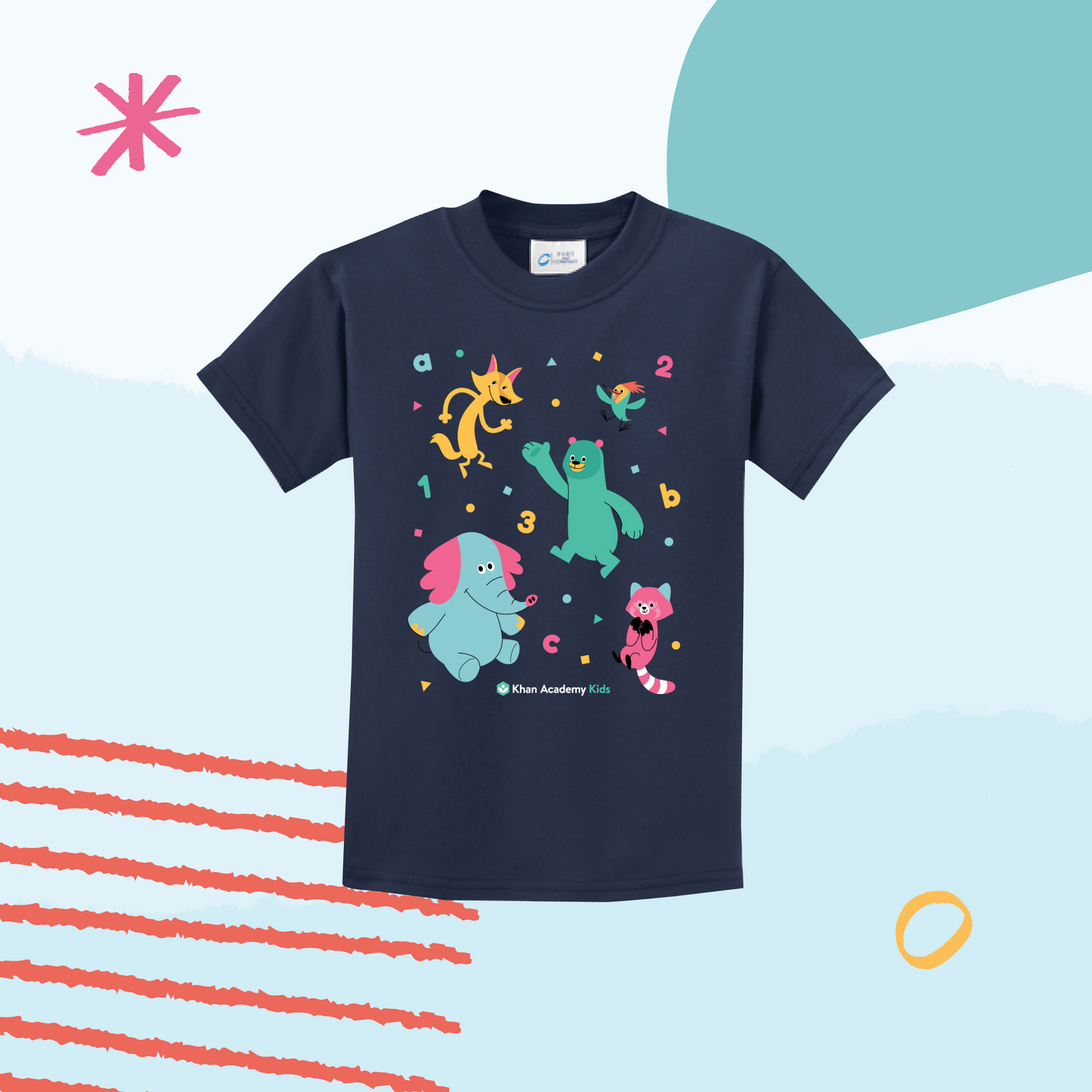 Khan Academy Kids- Youth T-shirt