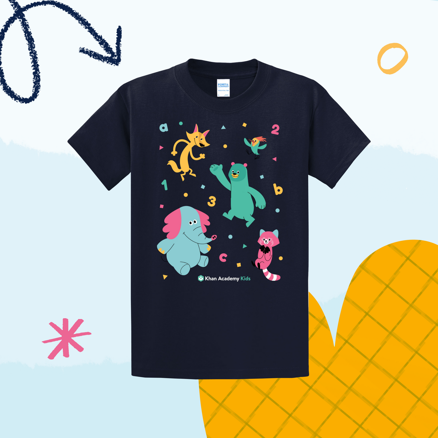 Khan Academy Kids - Unisex Adult T-shirt