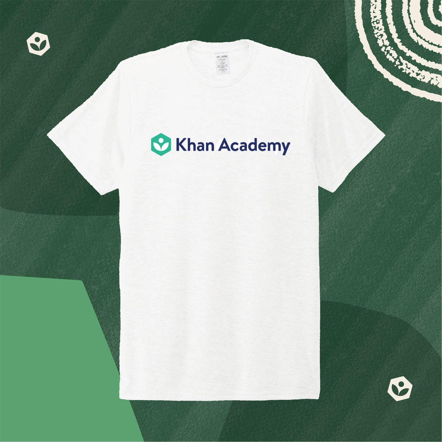 Khan Academy Full Front Logo Tee